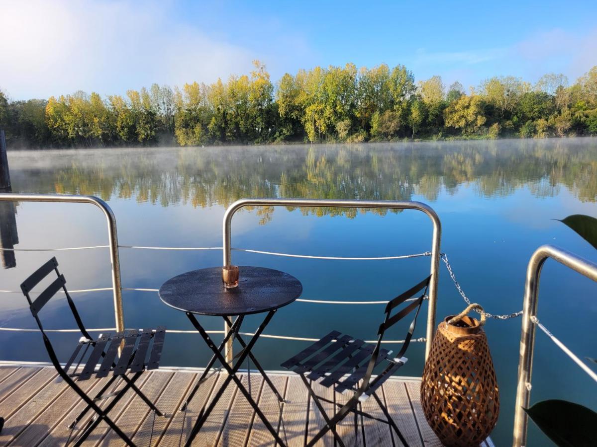 L'Escale Royale Saint-Martin-La-Garenne Port Ilon - Seine - Giverny Exteriér fotografie