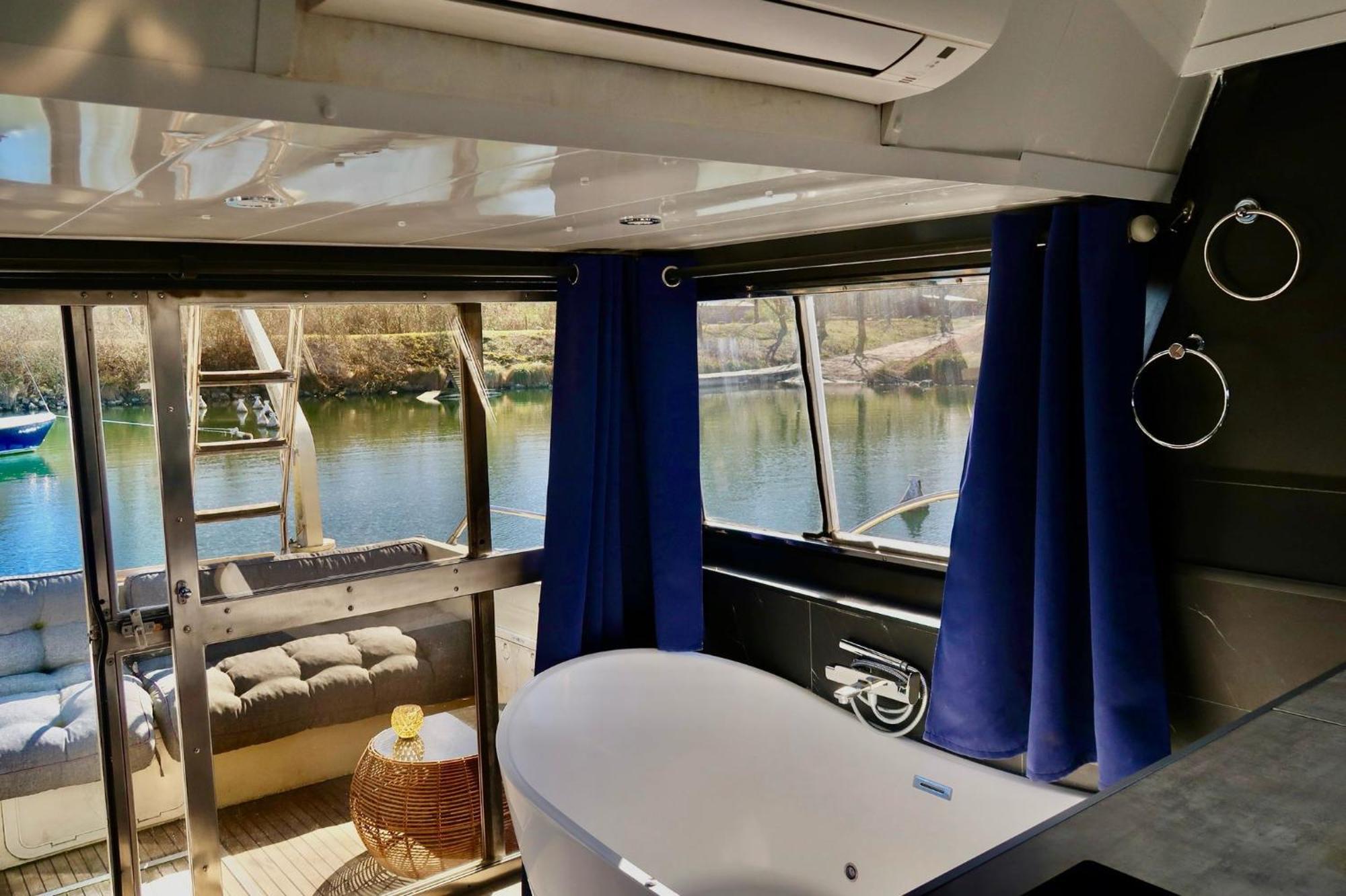 L'Escale Royale Saint-Martin-La-Garenne Port Ilon - Seine - Giverny Exteriér fotografie